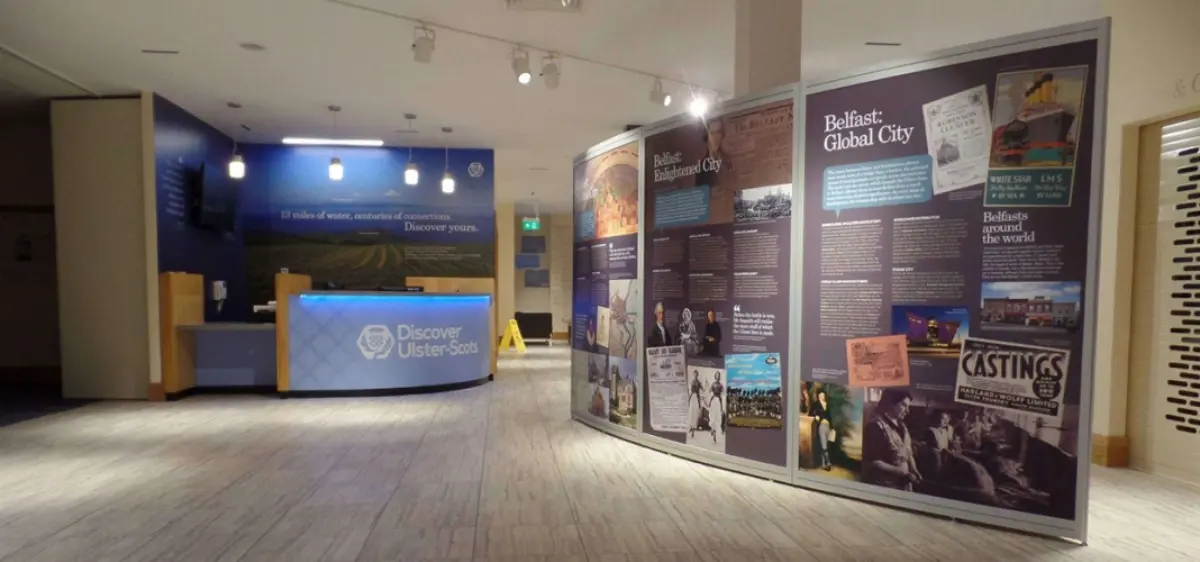 Ulster Scots Discovery Centre interior